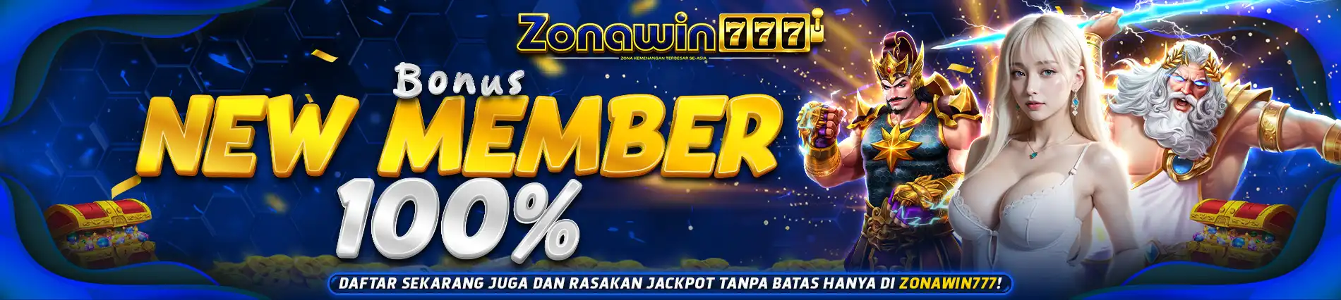 BONUS NEW MEMBER 100% BEBAS BUY SPIN